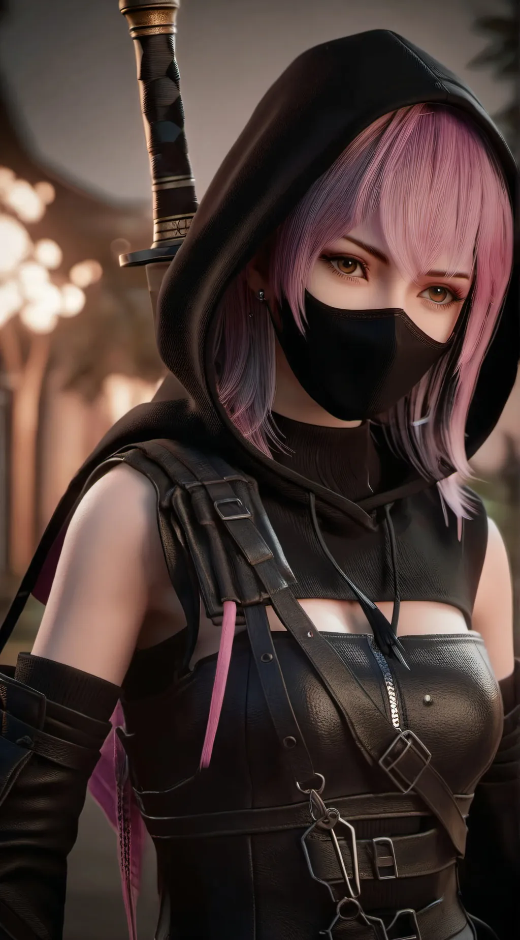 ai character: mha end war background