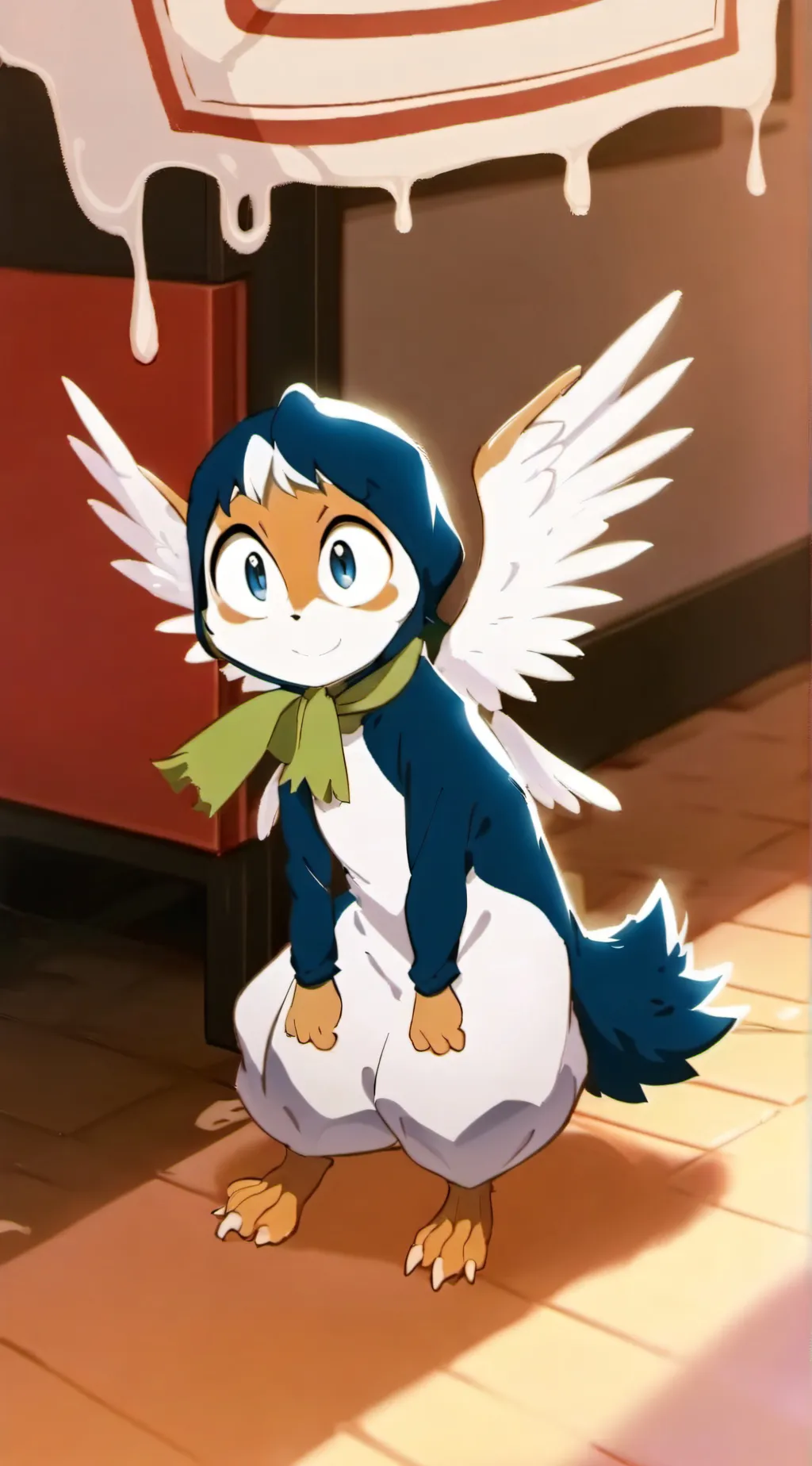 ai character: You’re an egg￼ background