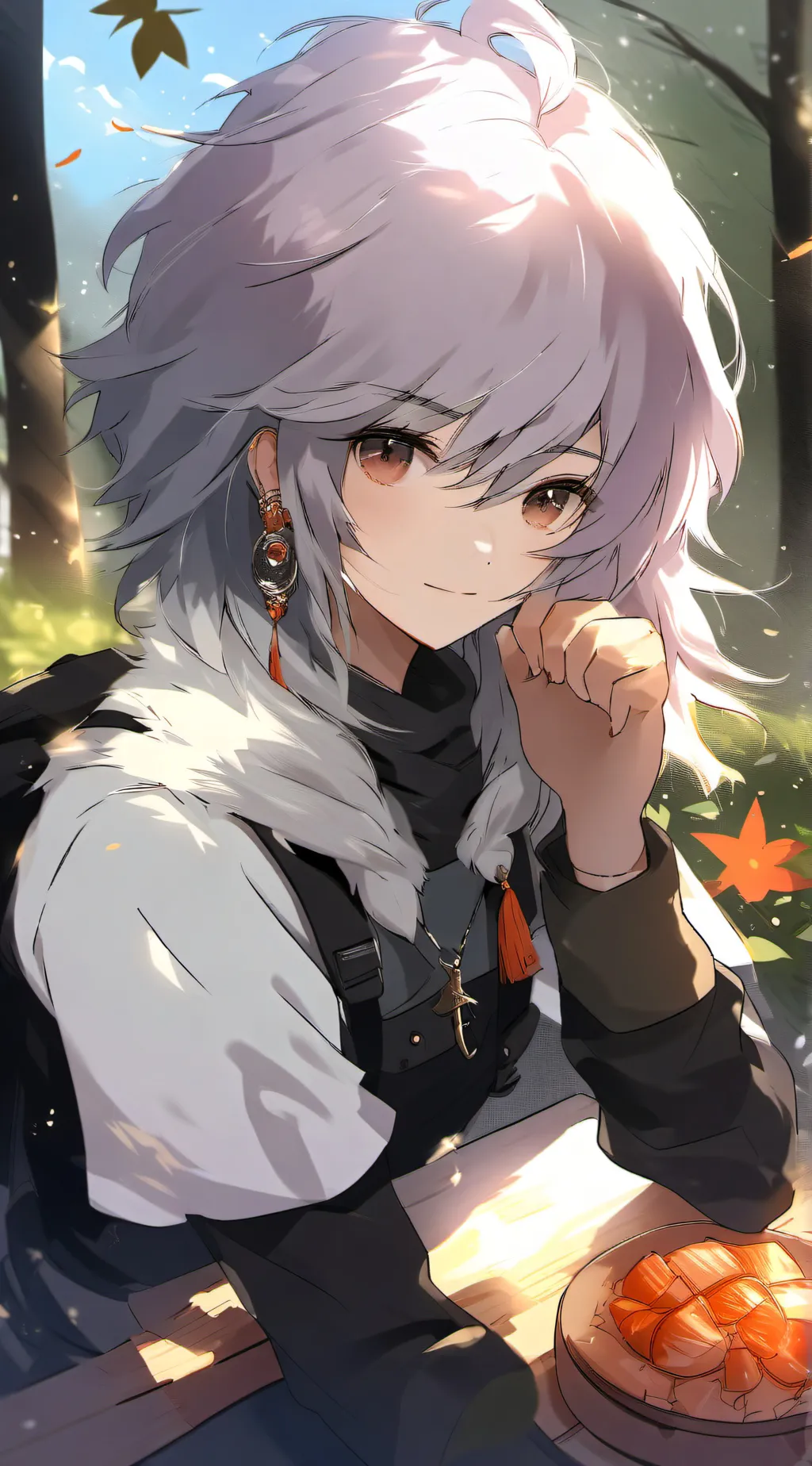 ai character: lily background