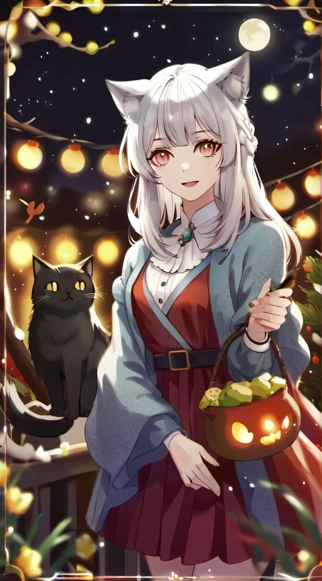 ai character: Ariana background