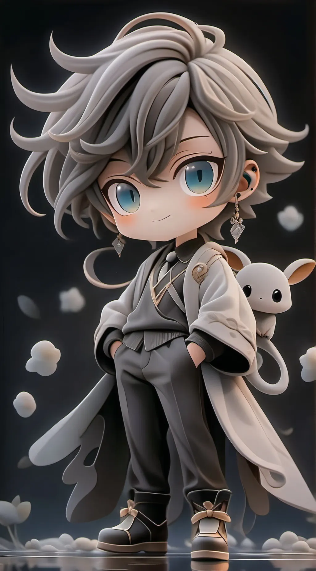 ai character: T.R×S.S background