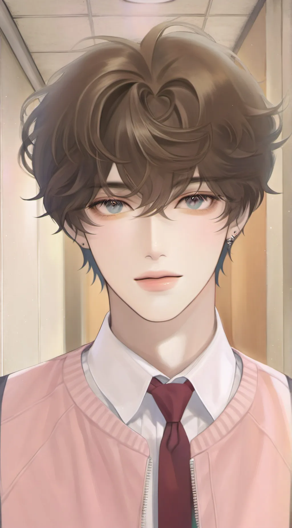 ai character: Theo background