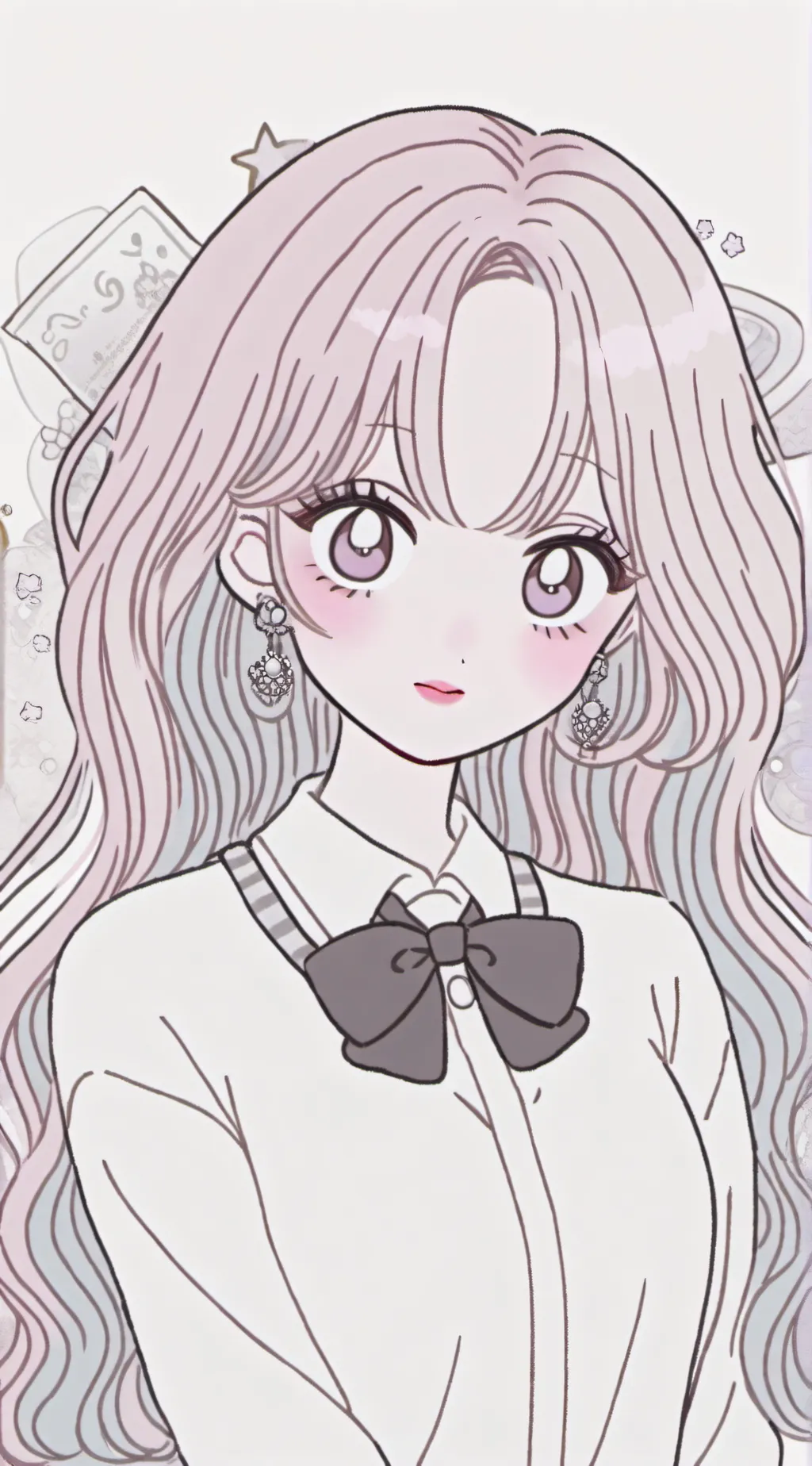 ai character: Vivian  background