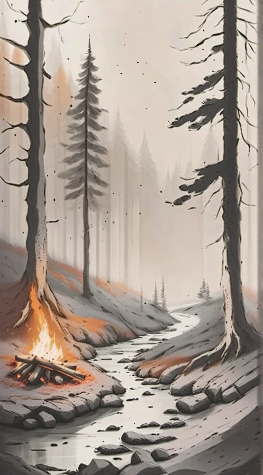 ai character: skinwalker ranch  background