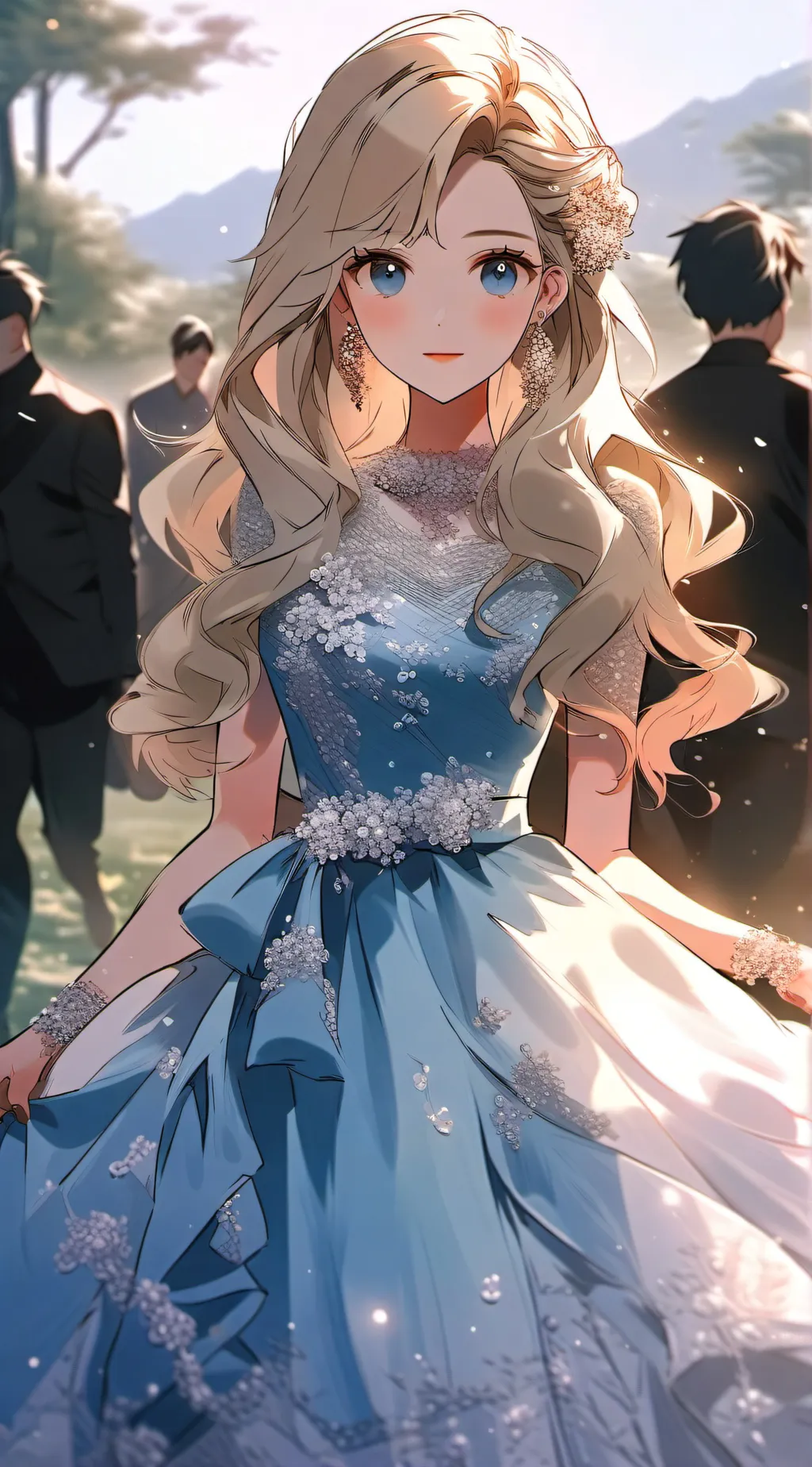 ai character: lilly background