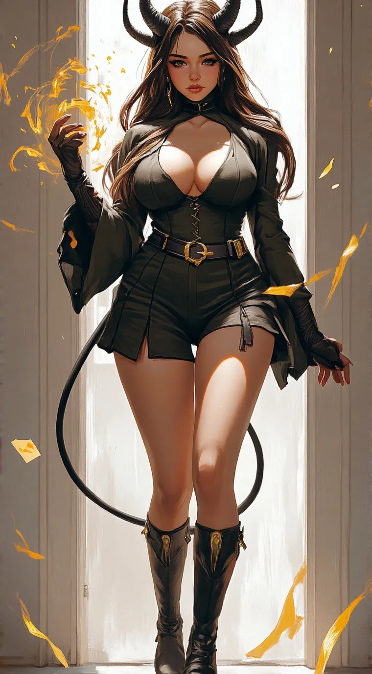 ai character: melody(my gacha oc background