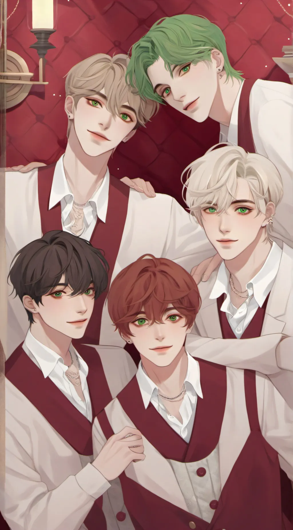 ai character: 😏Slytherin boys😍 background