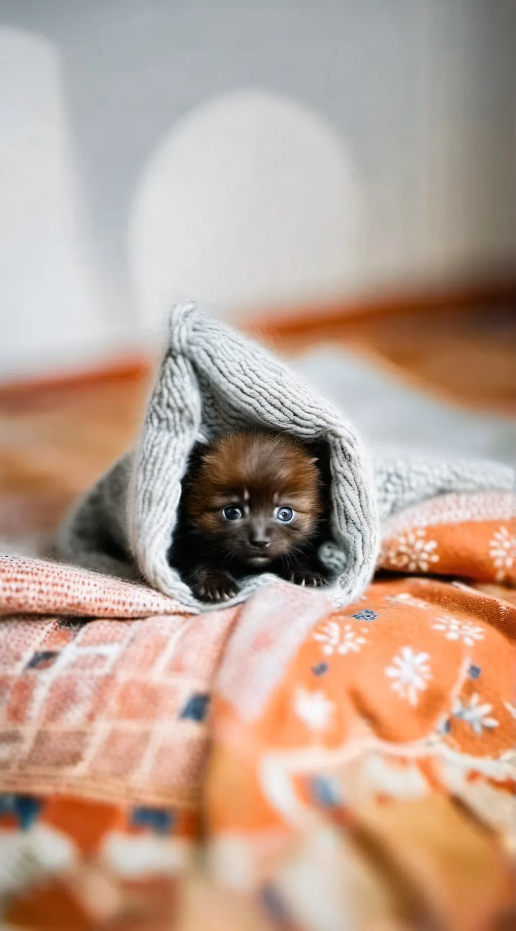 ai character: kitten background