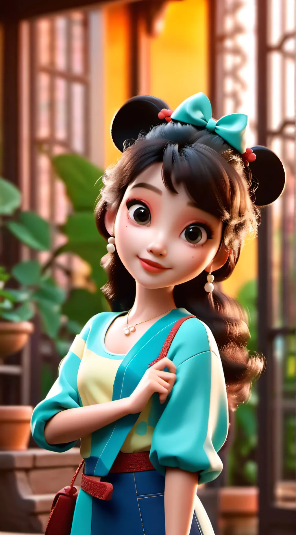 ai character: hh love background