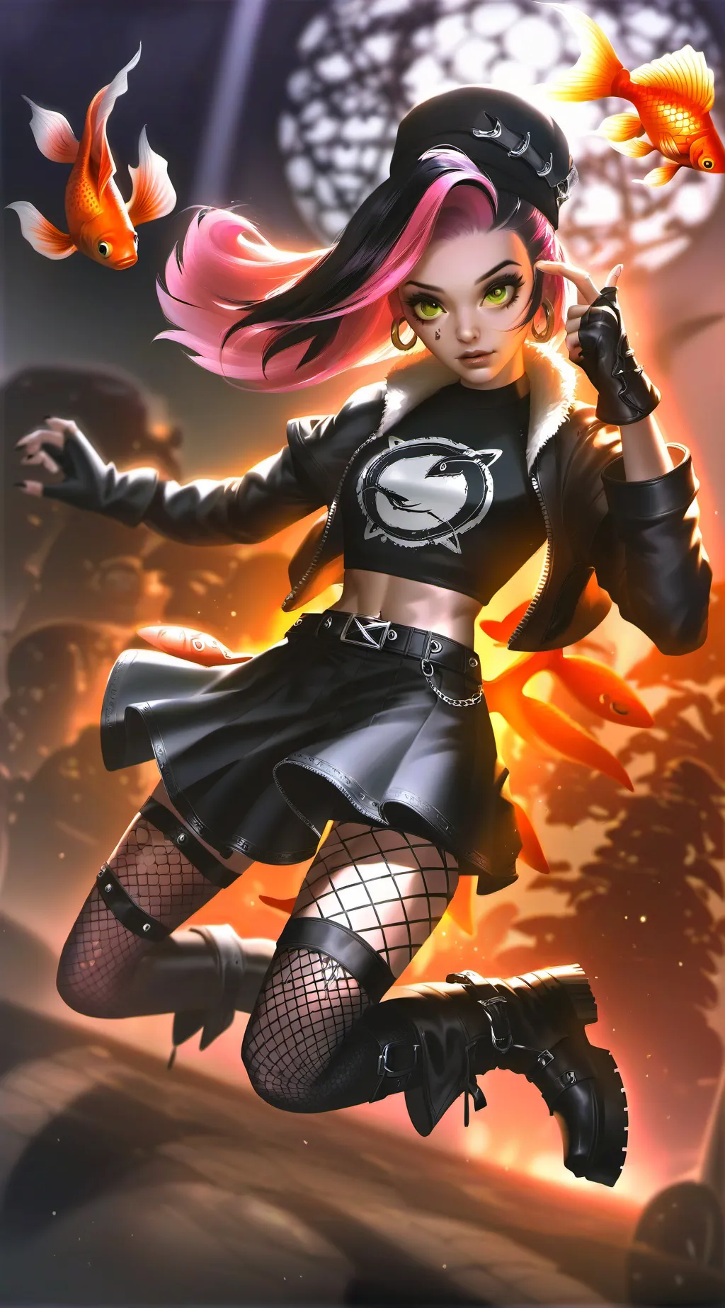 ai character: HH background