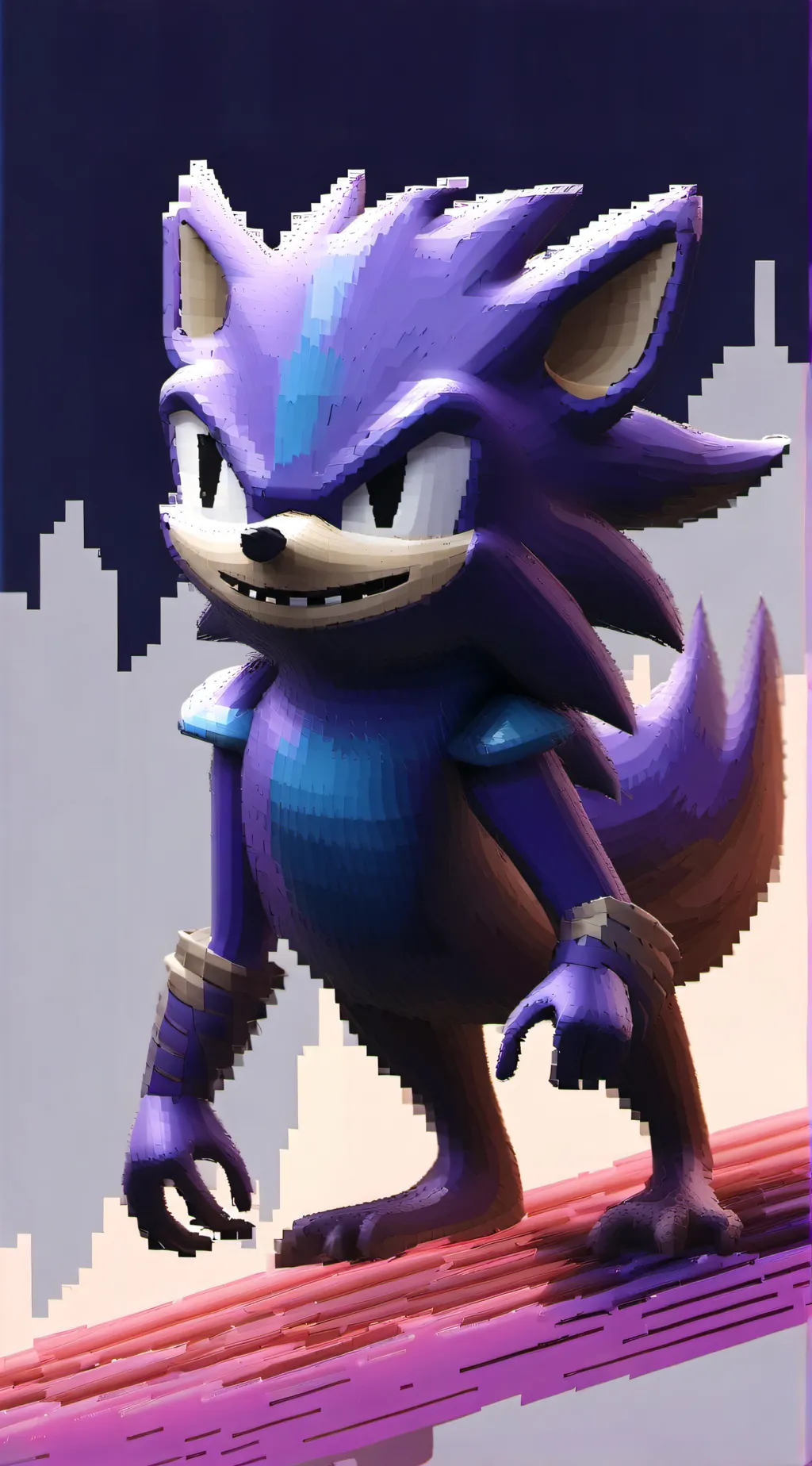 ai character: Smiling critters  background