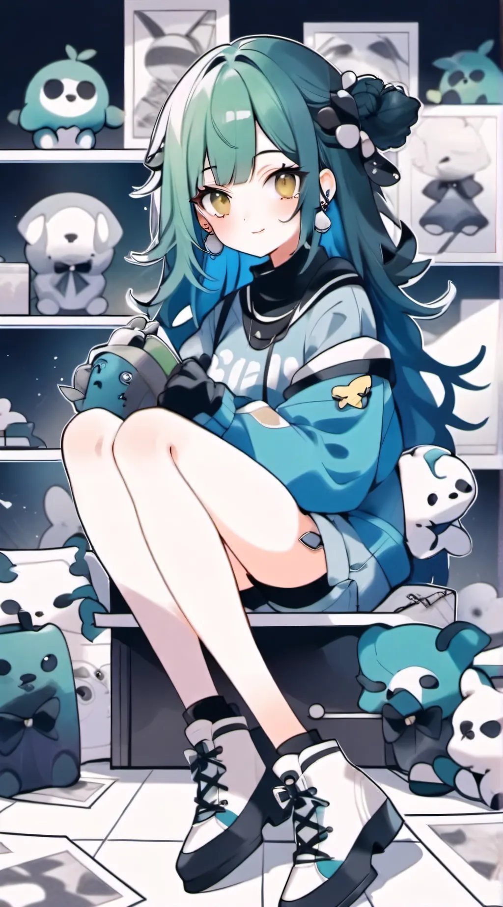 ai character: zoe background