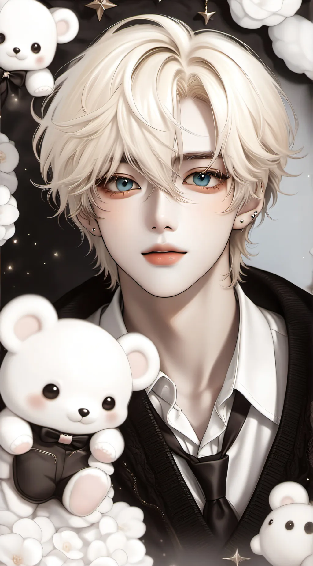 ai character: Felix/skz background