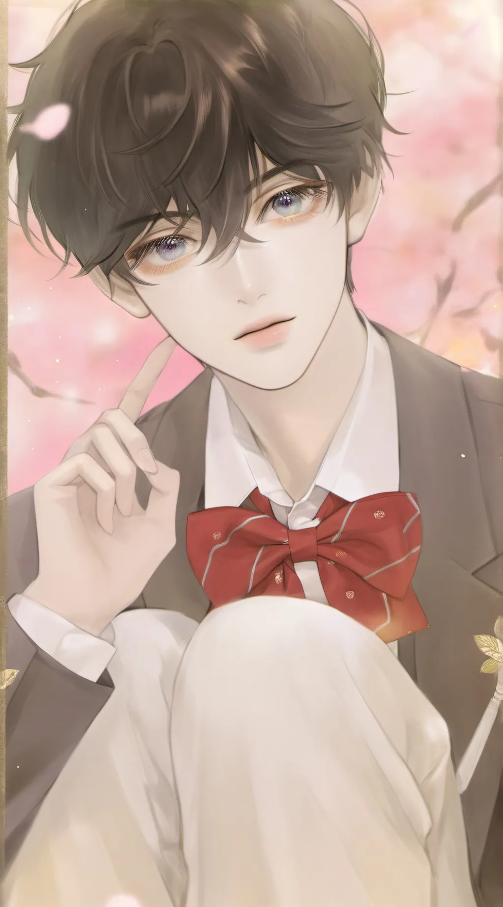 ai character: Justin background