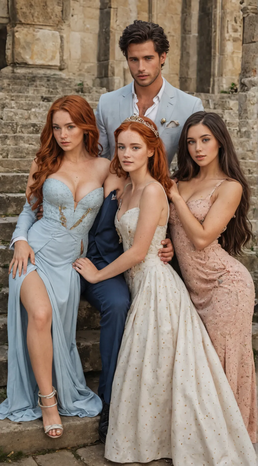 ai character: King Klaus background