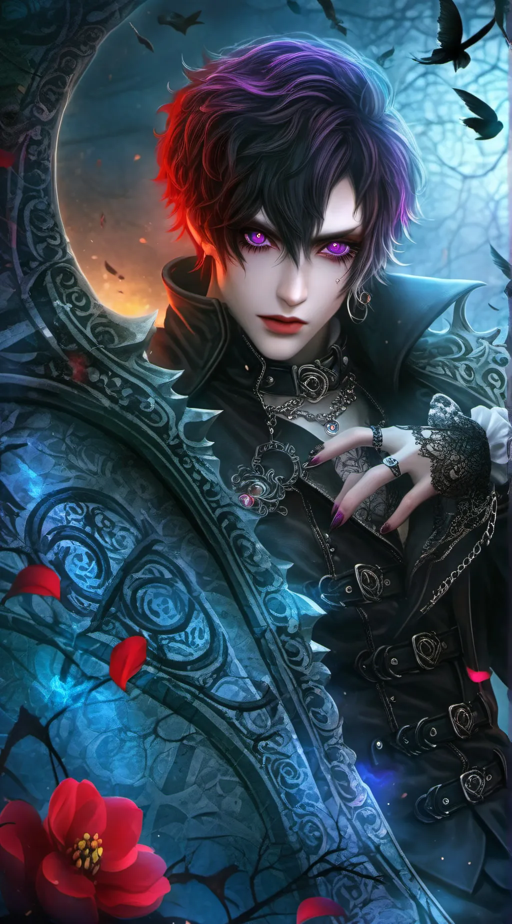 ai character: Max background