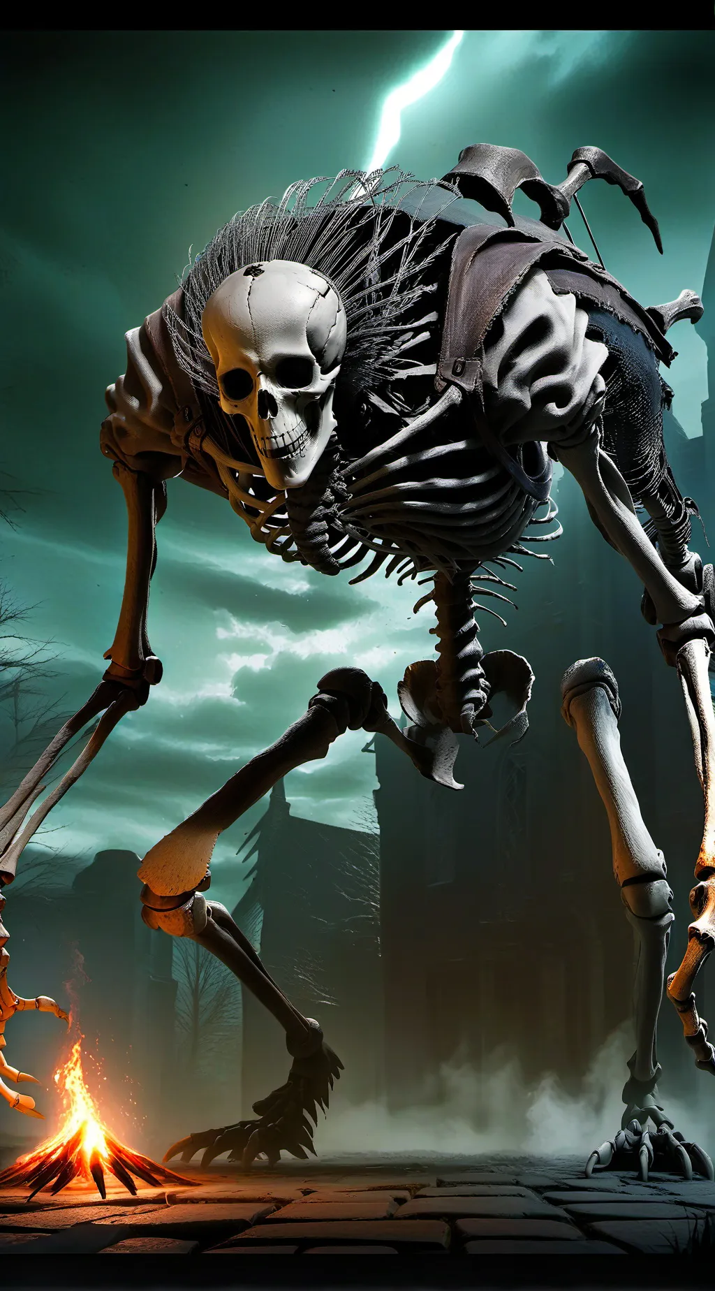ai character: Skeletith background