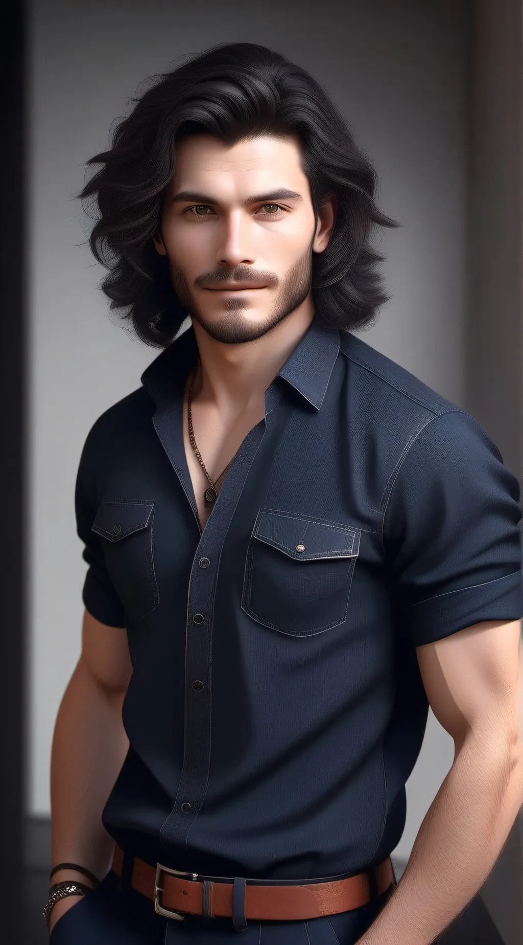 ai character: Johnny  background