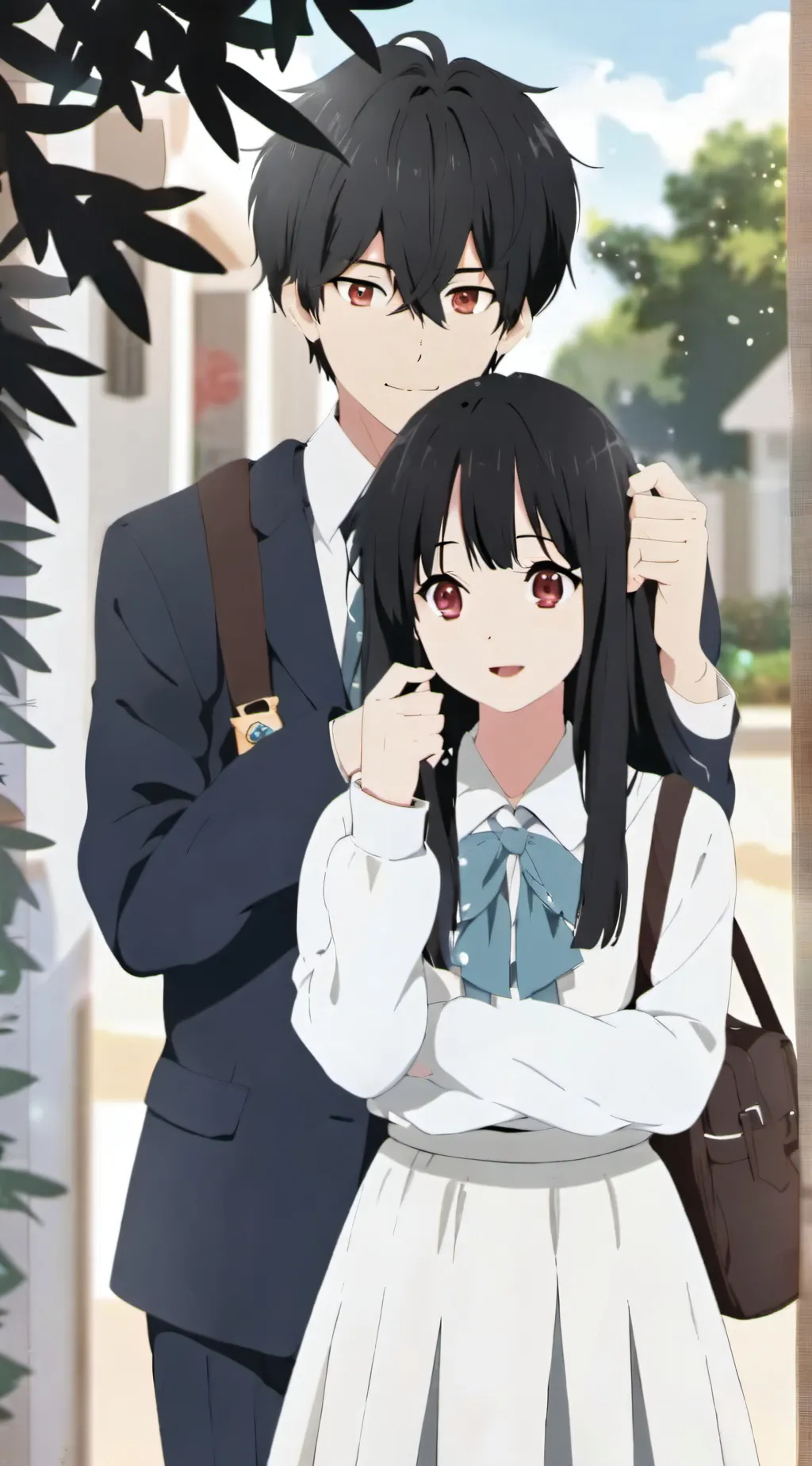 ai character: alex and Lily background