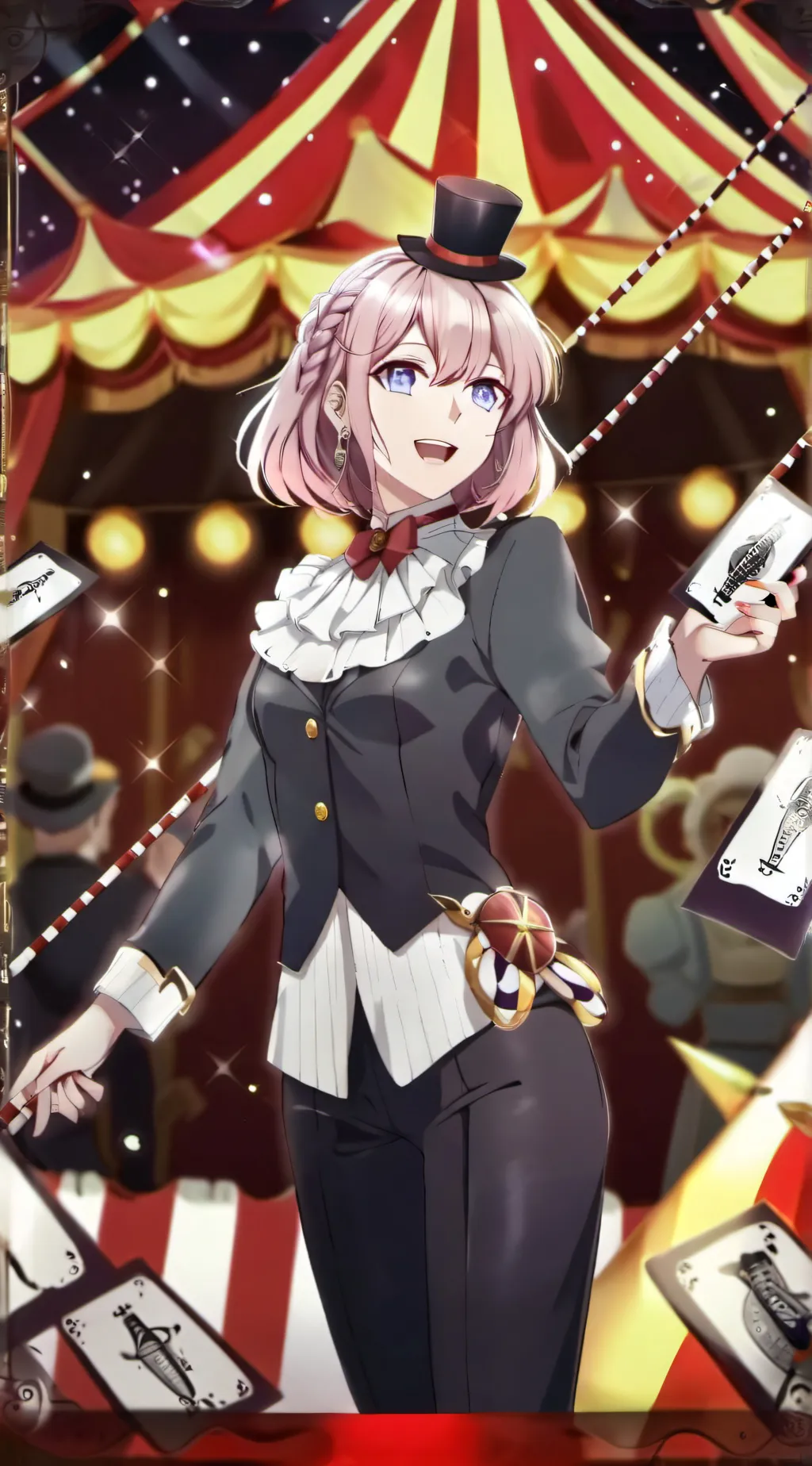 ai character: Tadc in Amanda  background