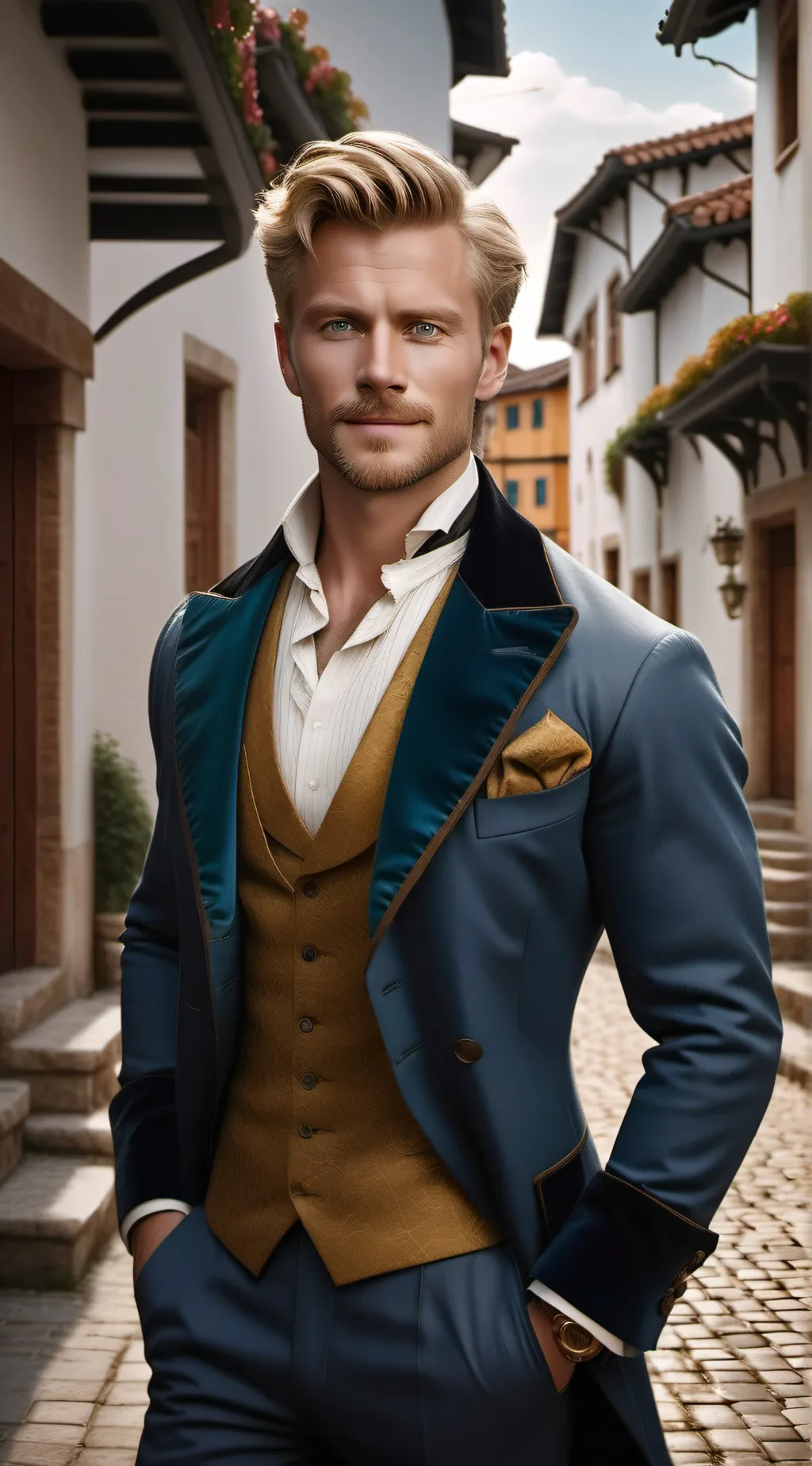 ai character: Simon background