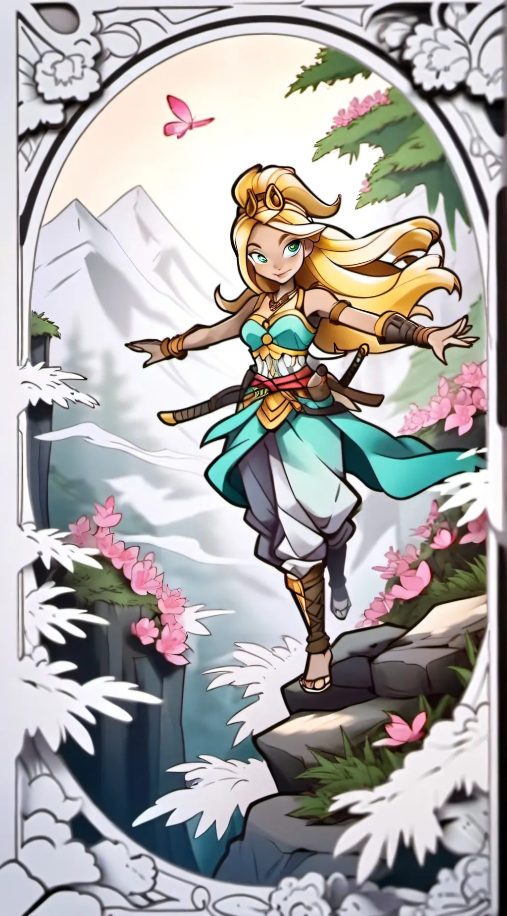 ai character: Horseland  background