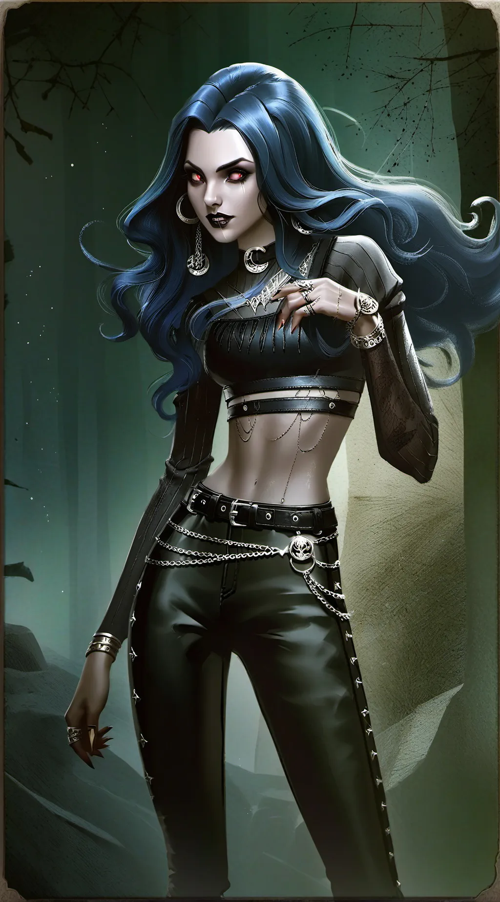 ai character: Rayna background