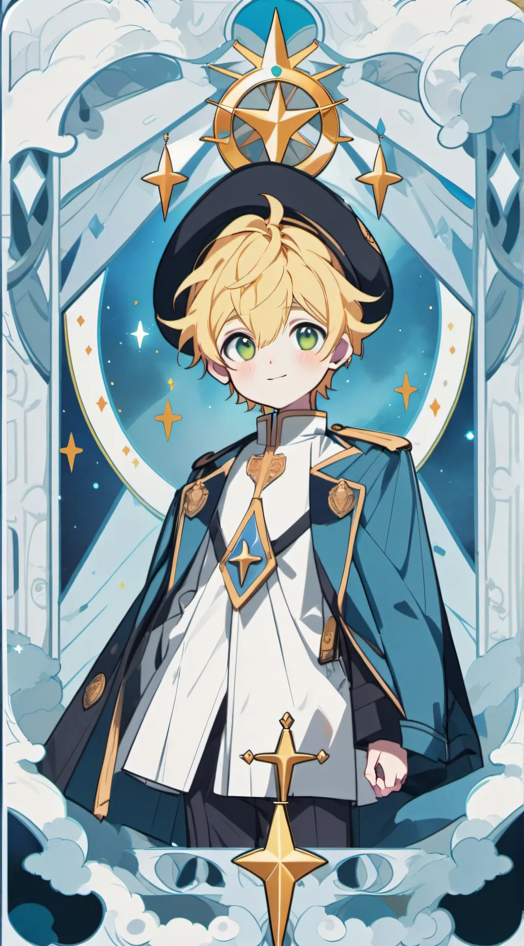 ai character: ☀️Sun☀️ background