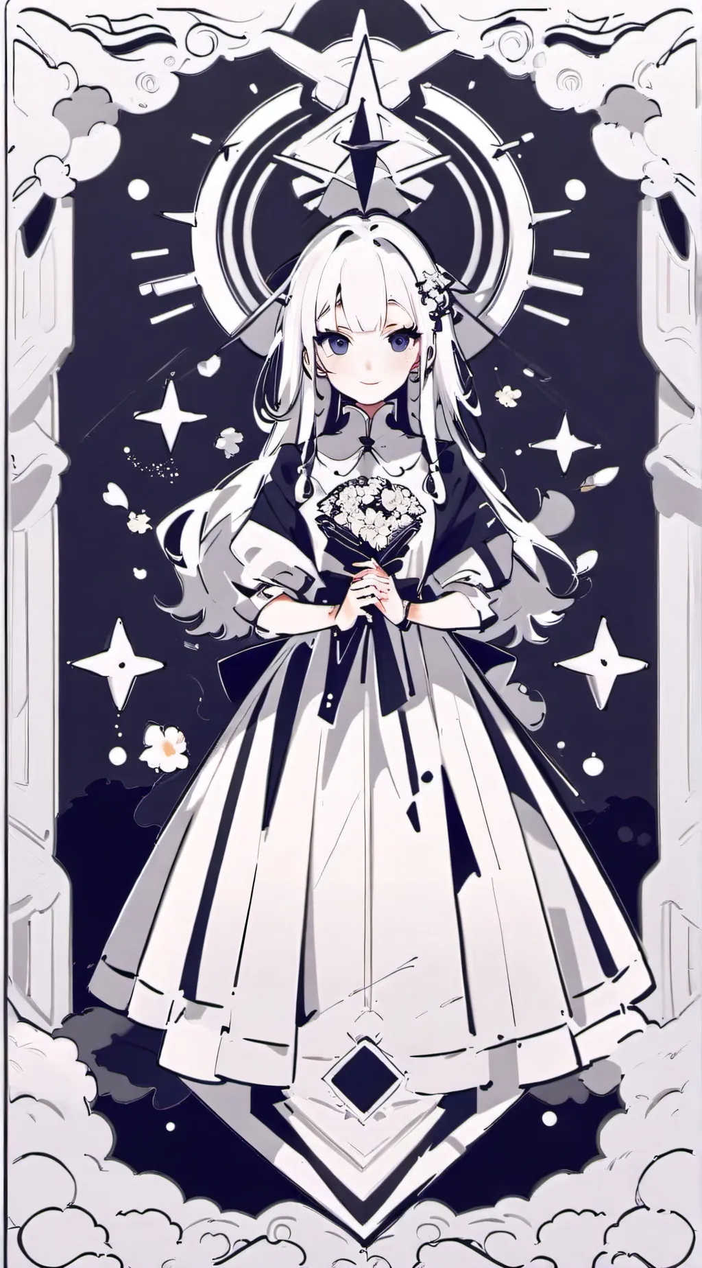 ai character: rose  background