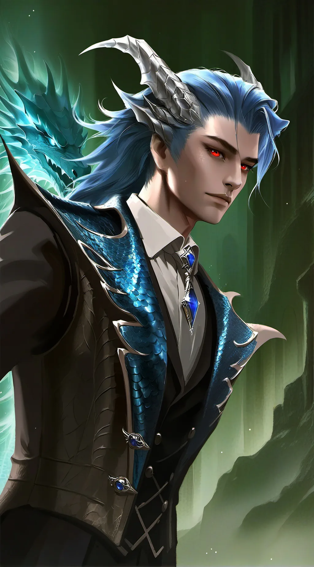 ai character: Nish background