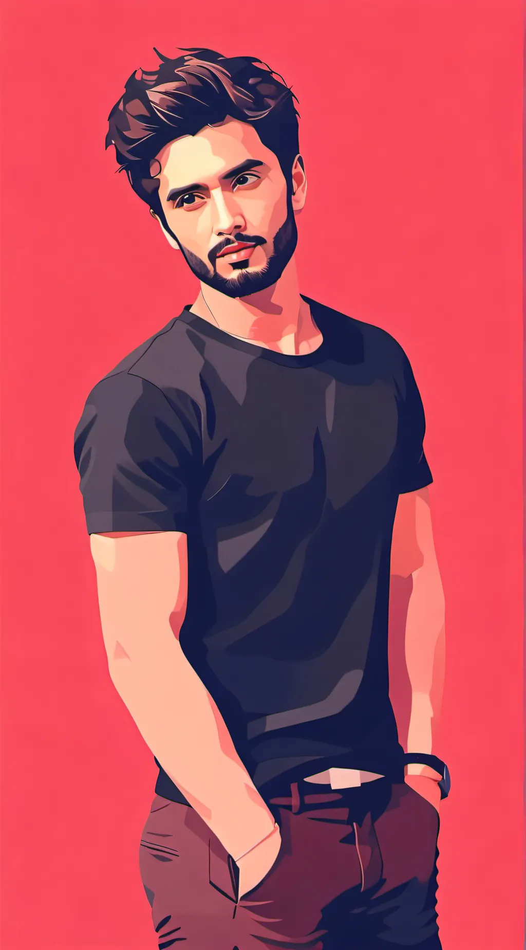 ai character: Isaac (isa) background