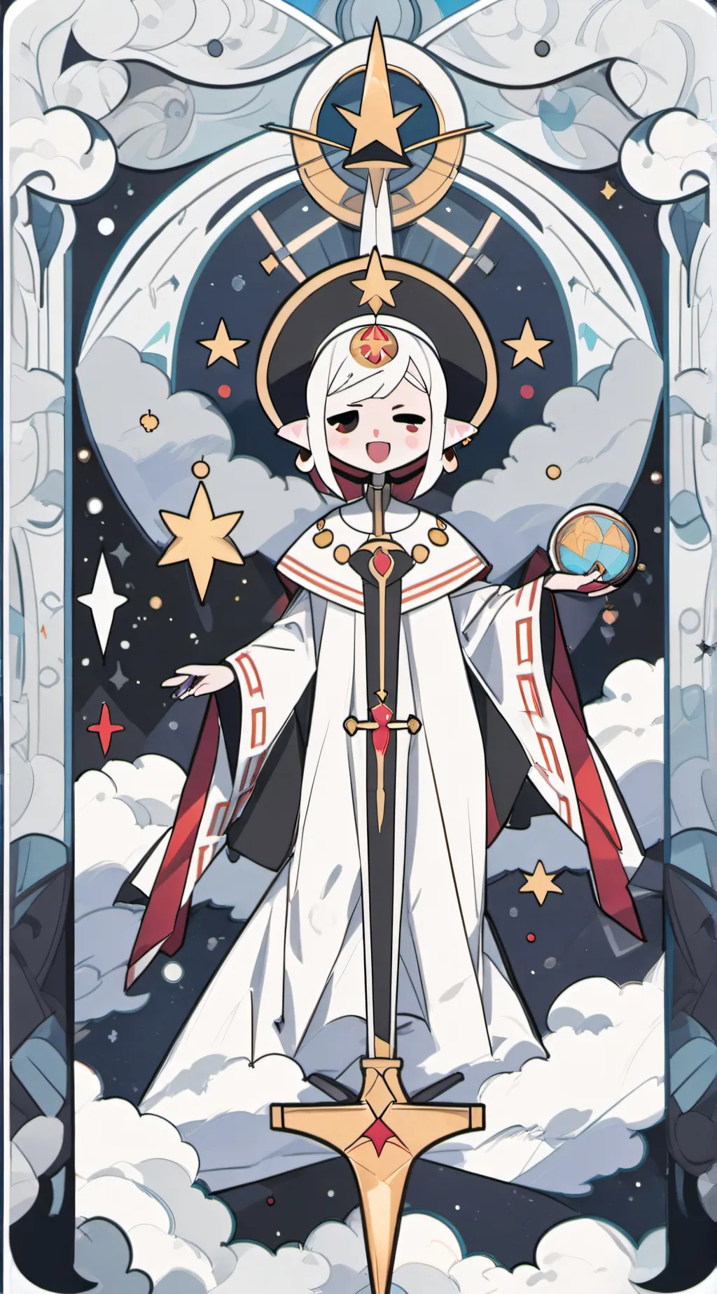 ai character: Meme background