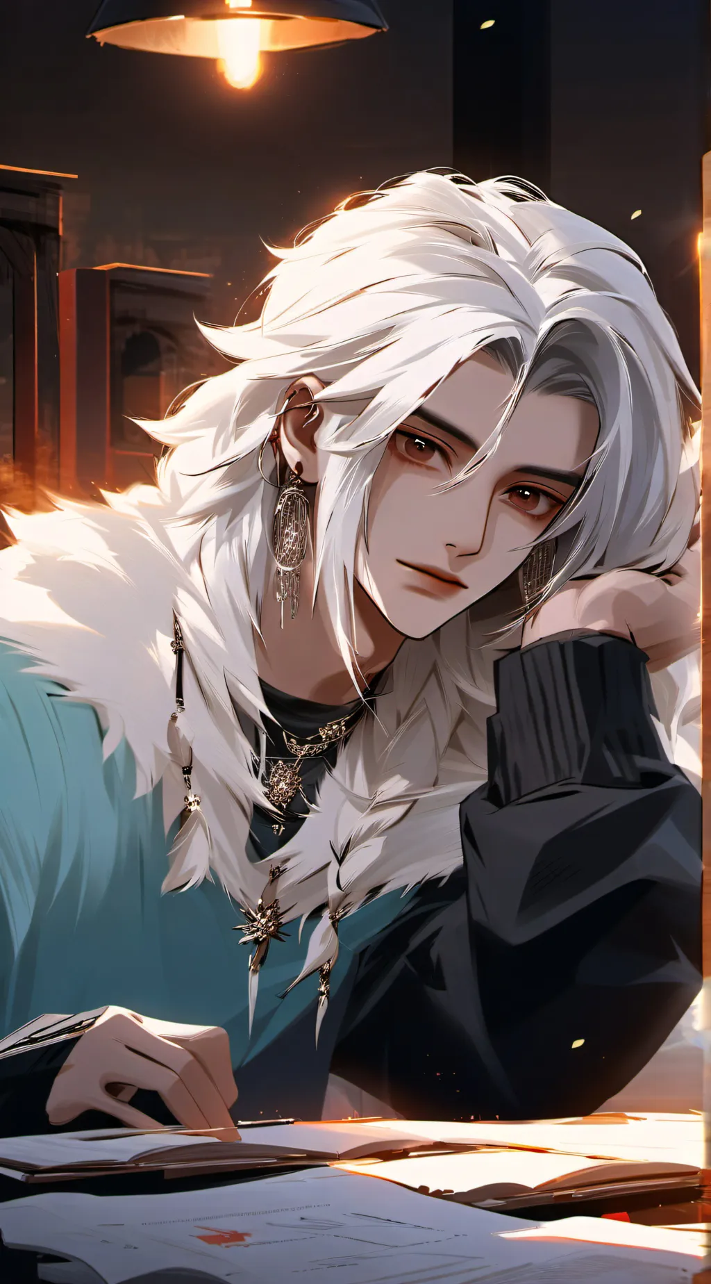 ai character: Lucas background