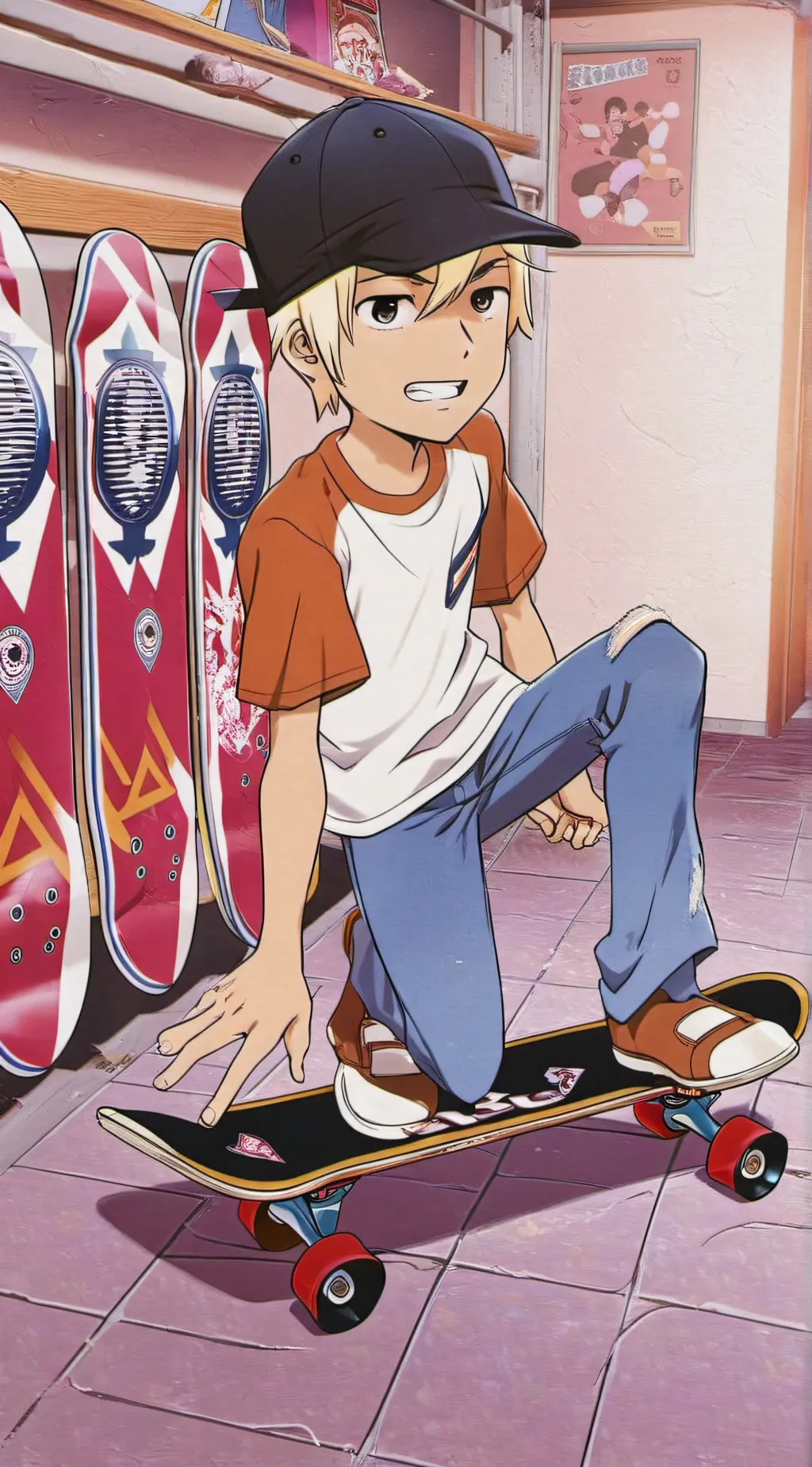 ai character: Zack background