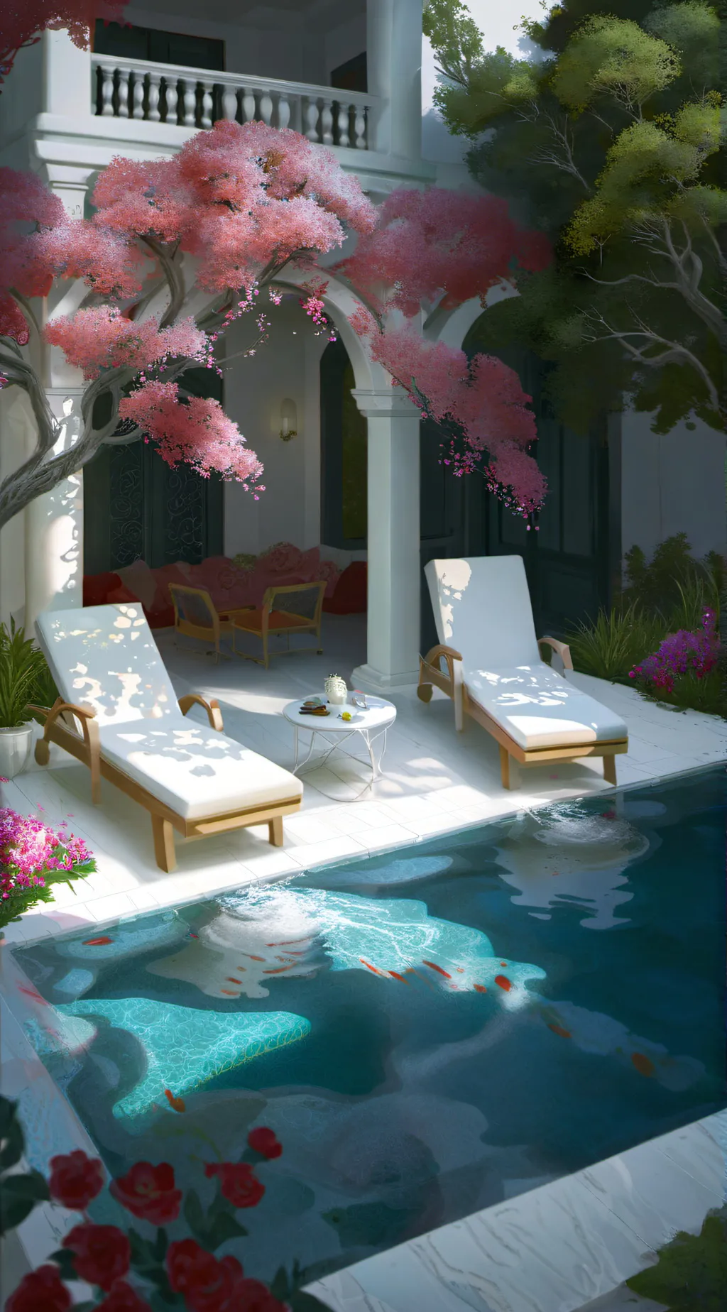 ai character: mha picina  background