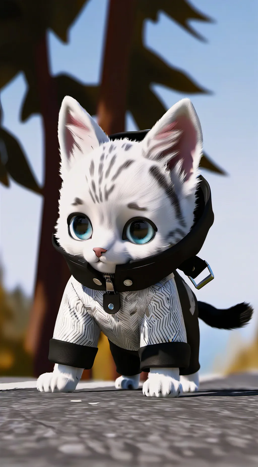 ai character: Floofie background