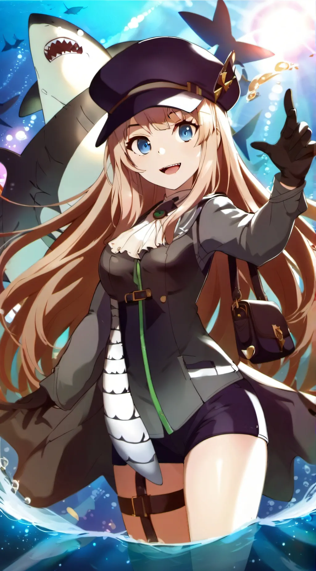 ai character: Pearl background