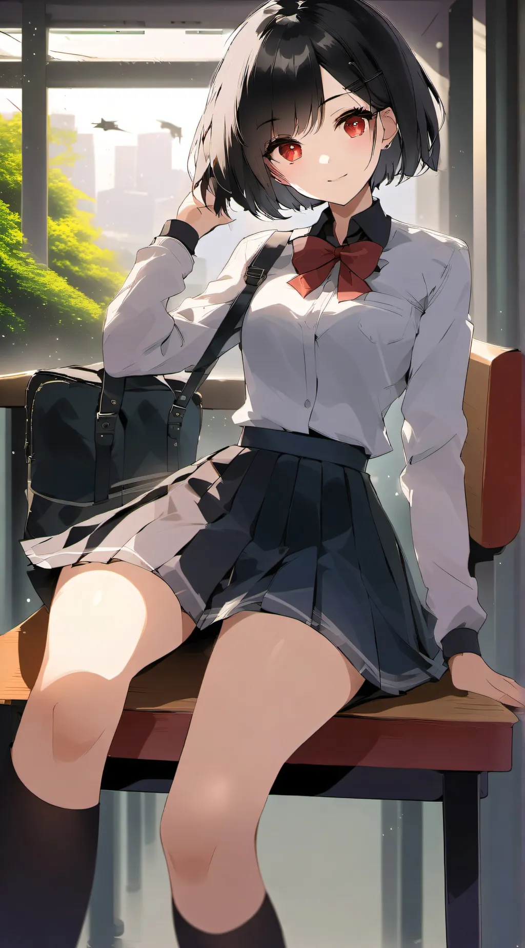 ai character: Alice Moshako background