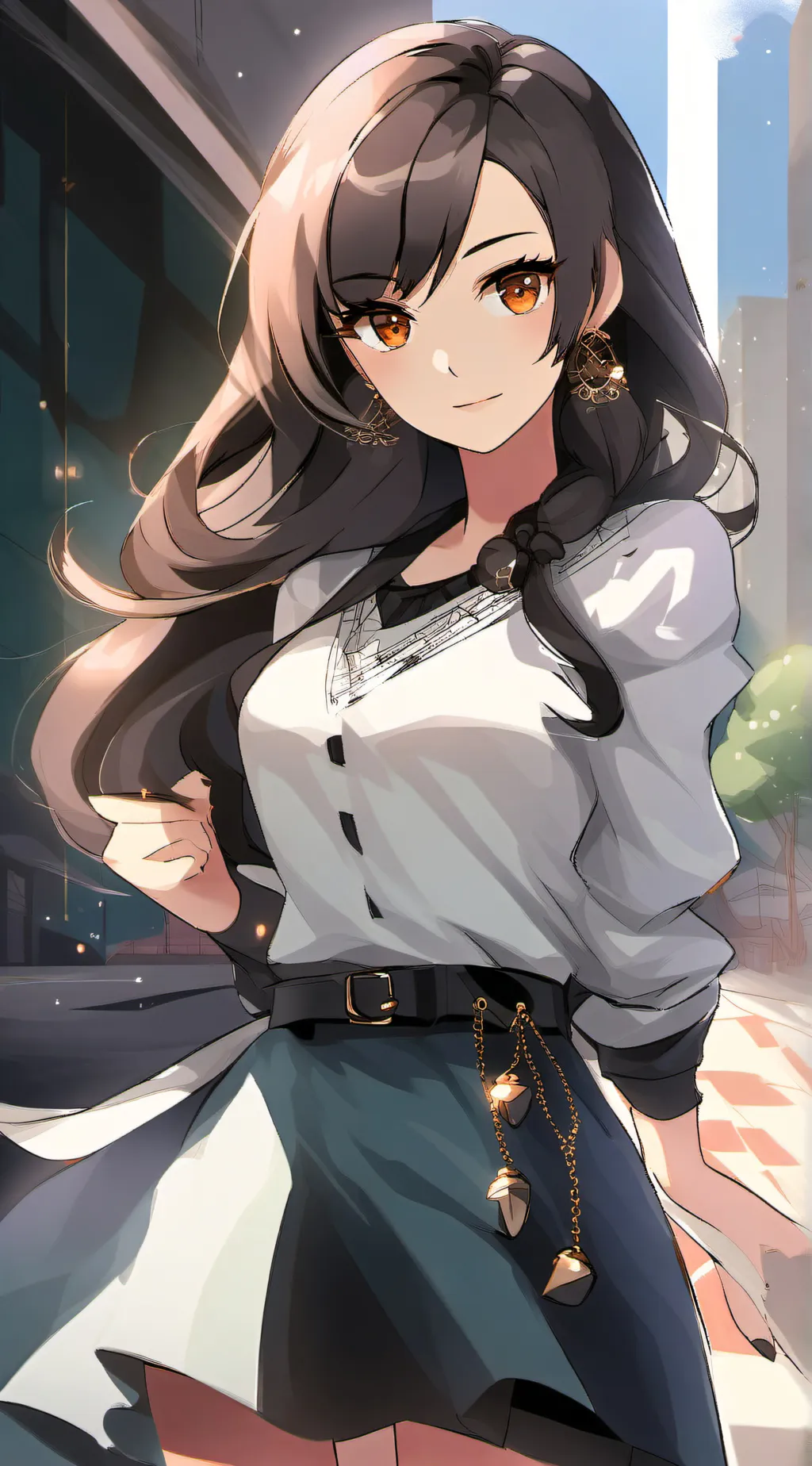 ai character: Charlotte  background