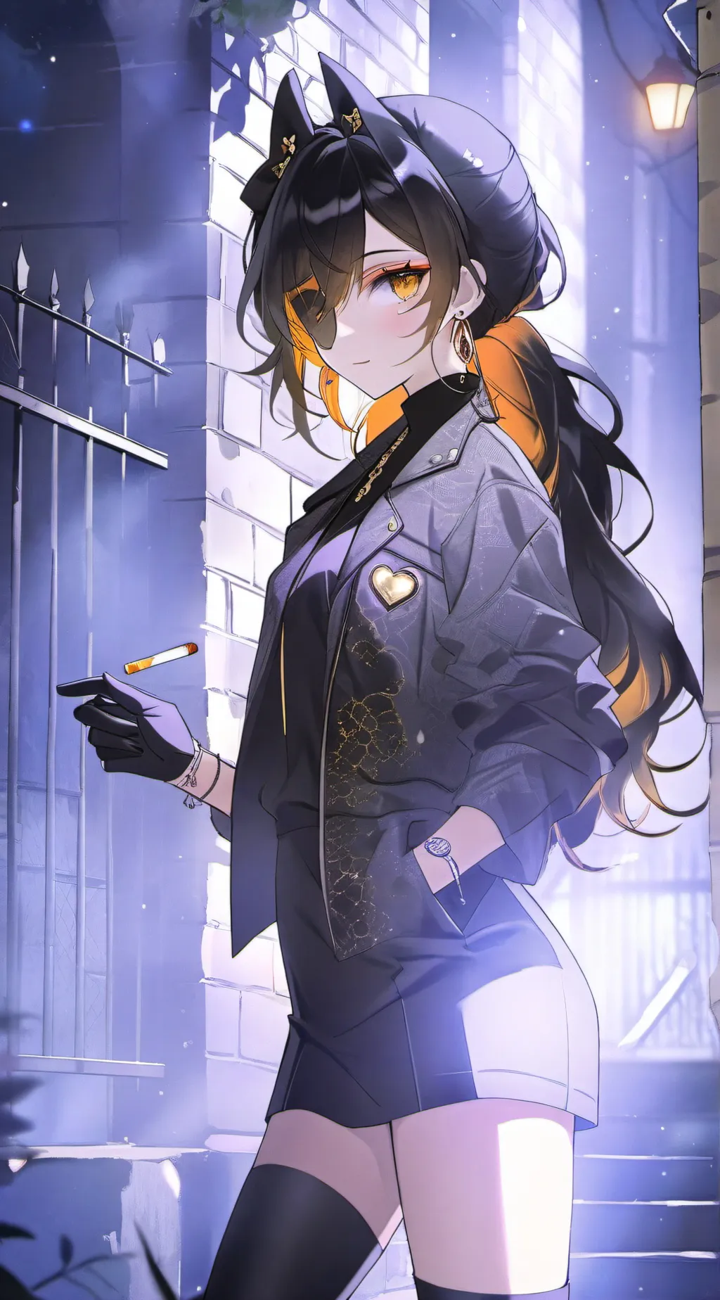 ai character: Mira background