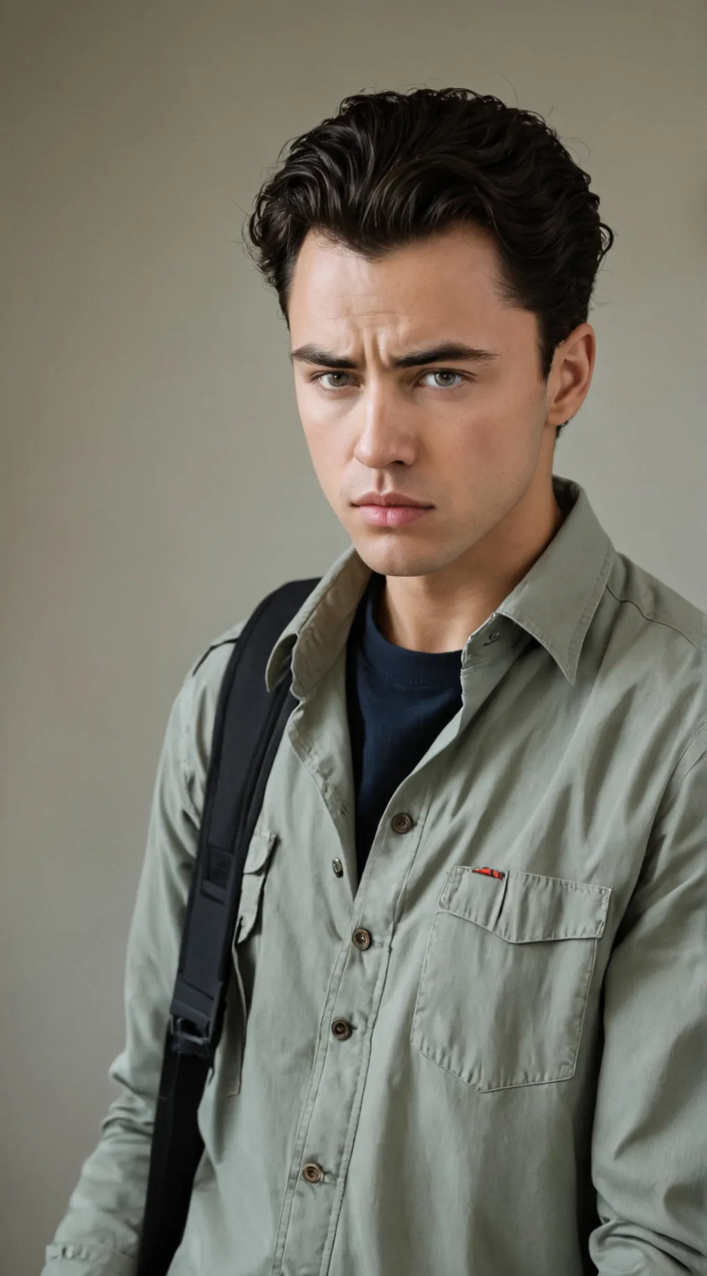 ai character: Paxton Hall  background