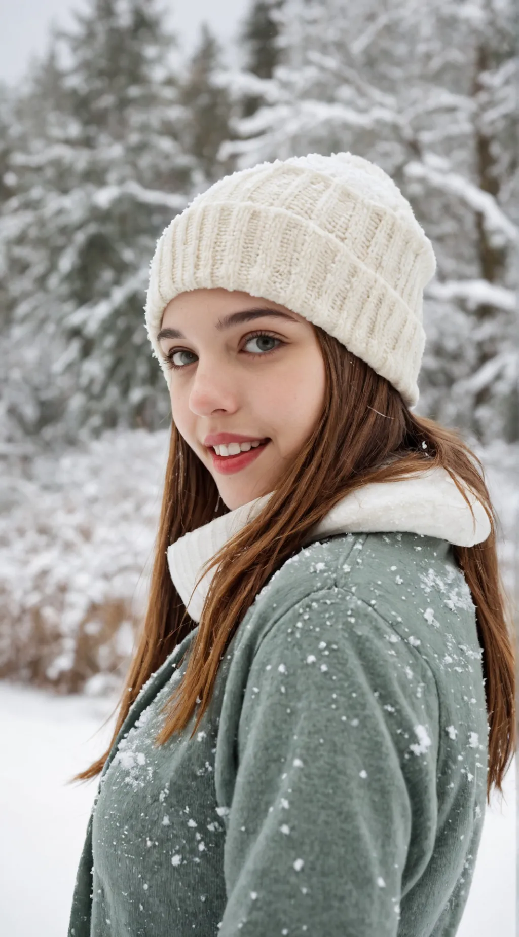 ai character: Lavander background