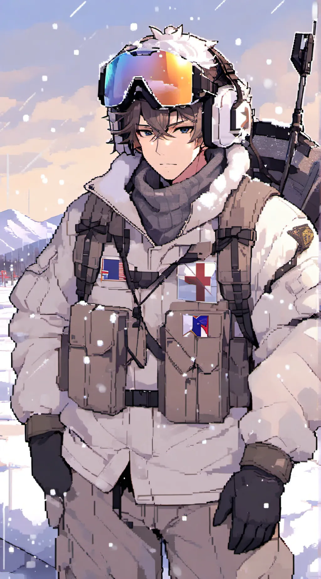 ai character: Hiram background