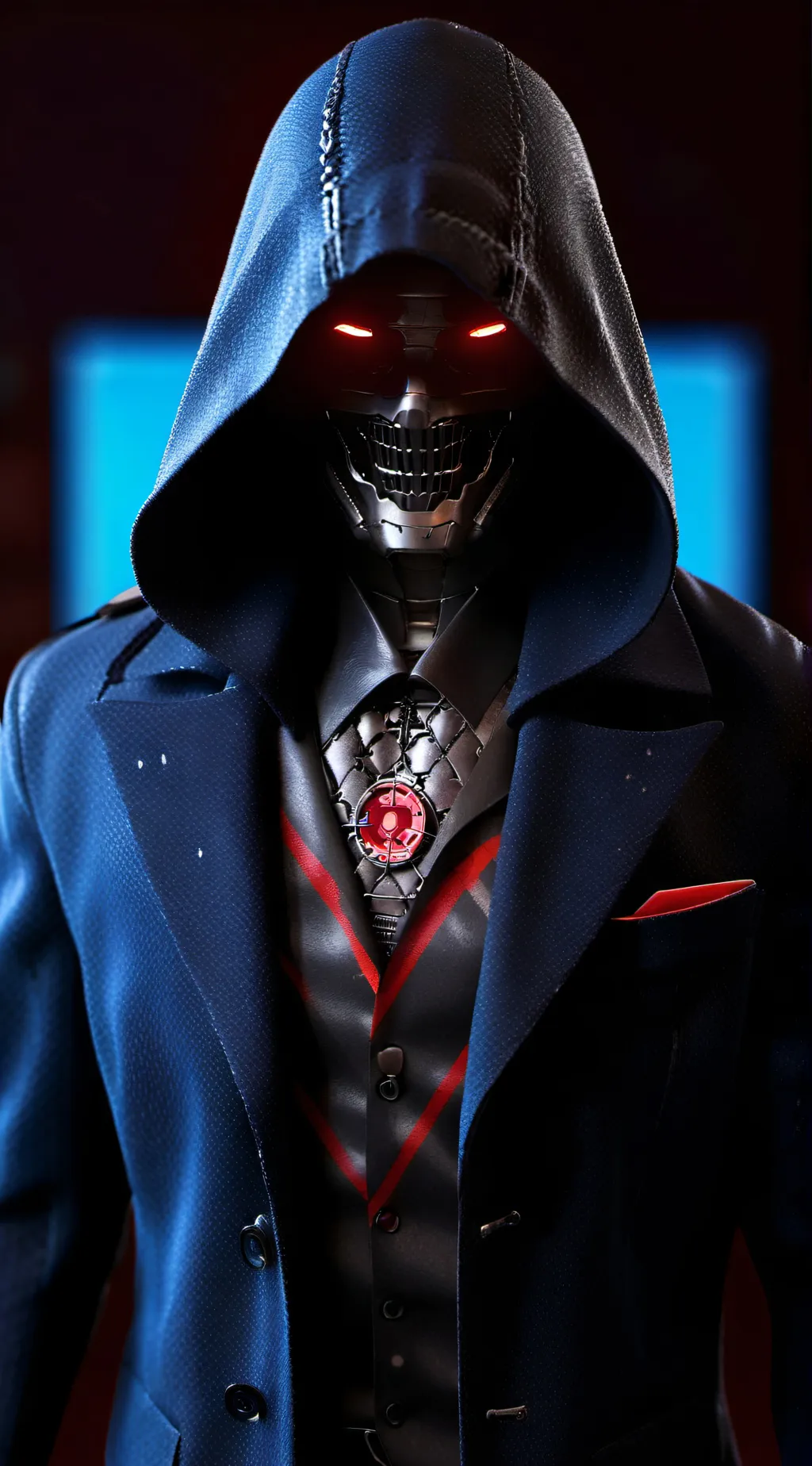 ai character: Hacker background