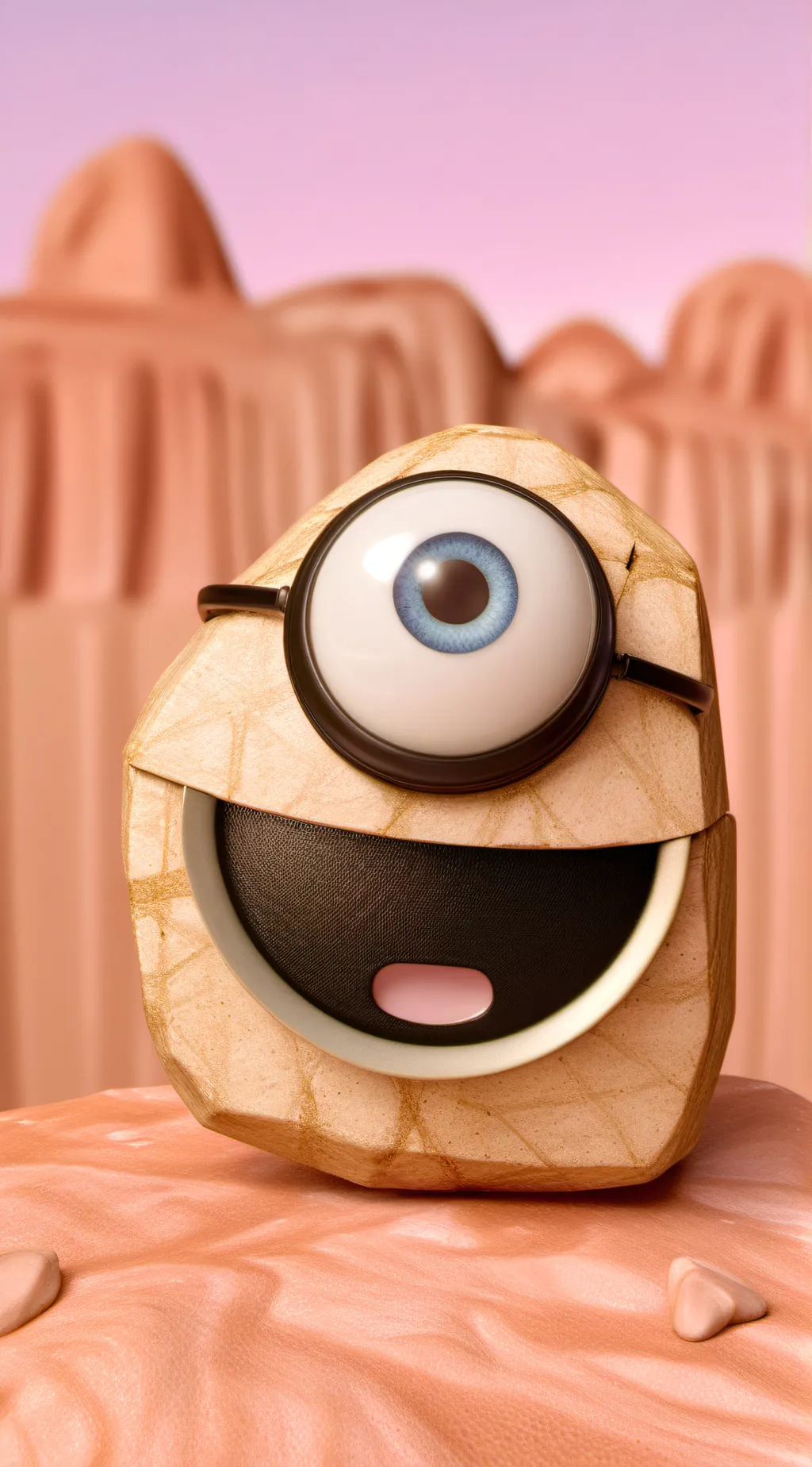 ai character: Pet Rock background