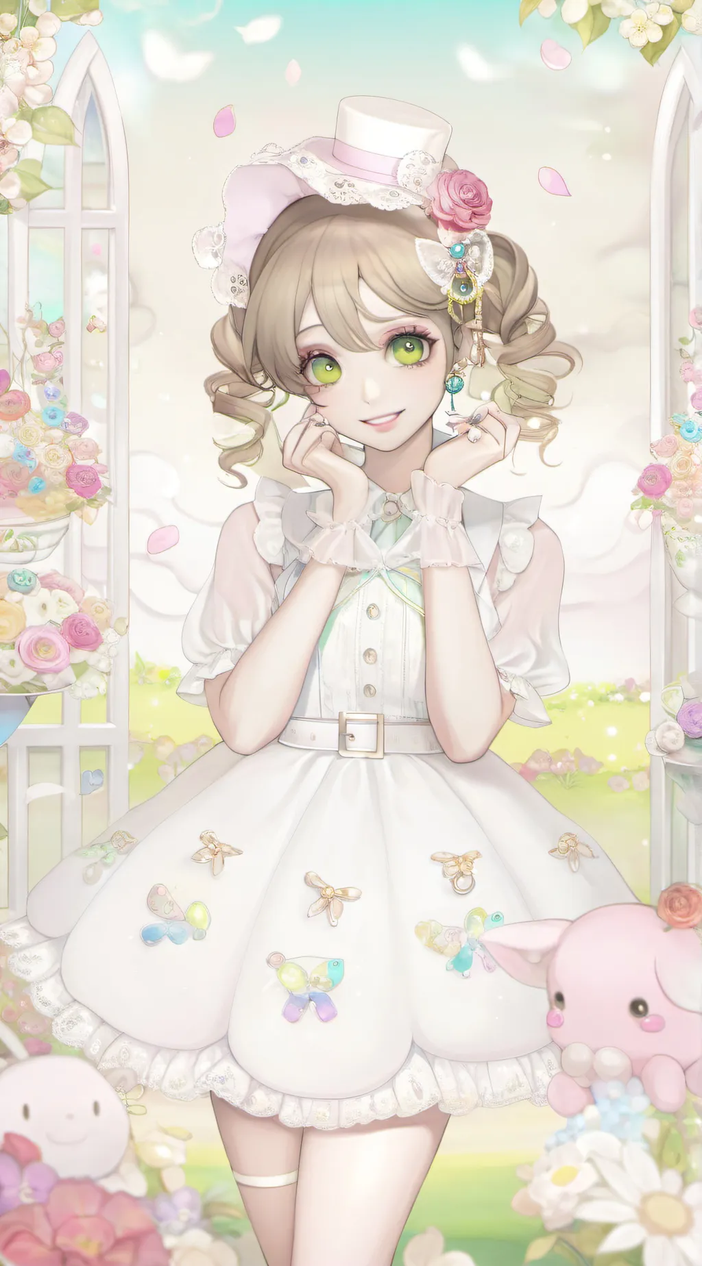 ai character: •Melody• background