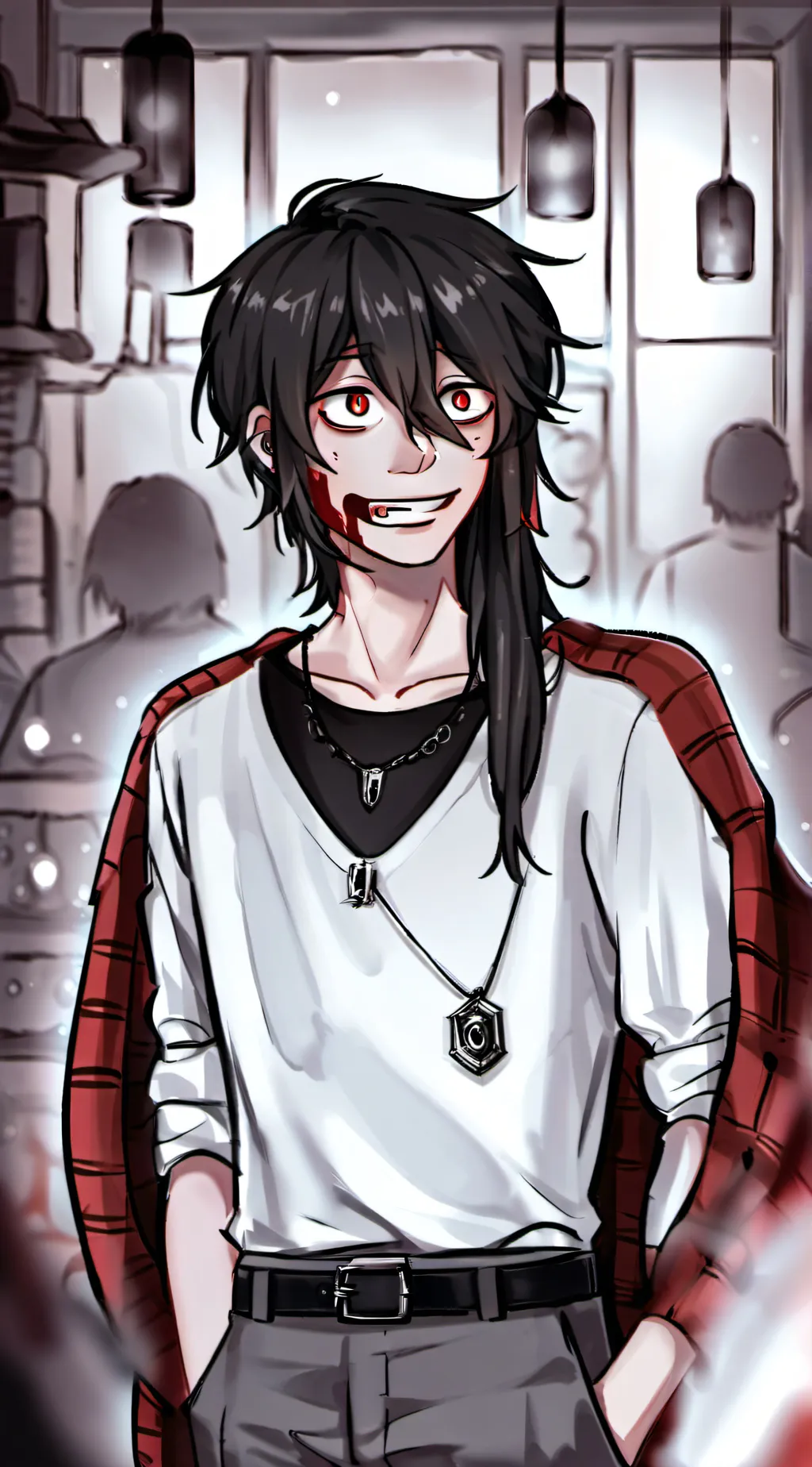 ai character: Jeff The Killer background