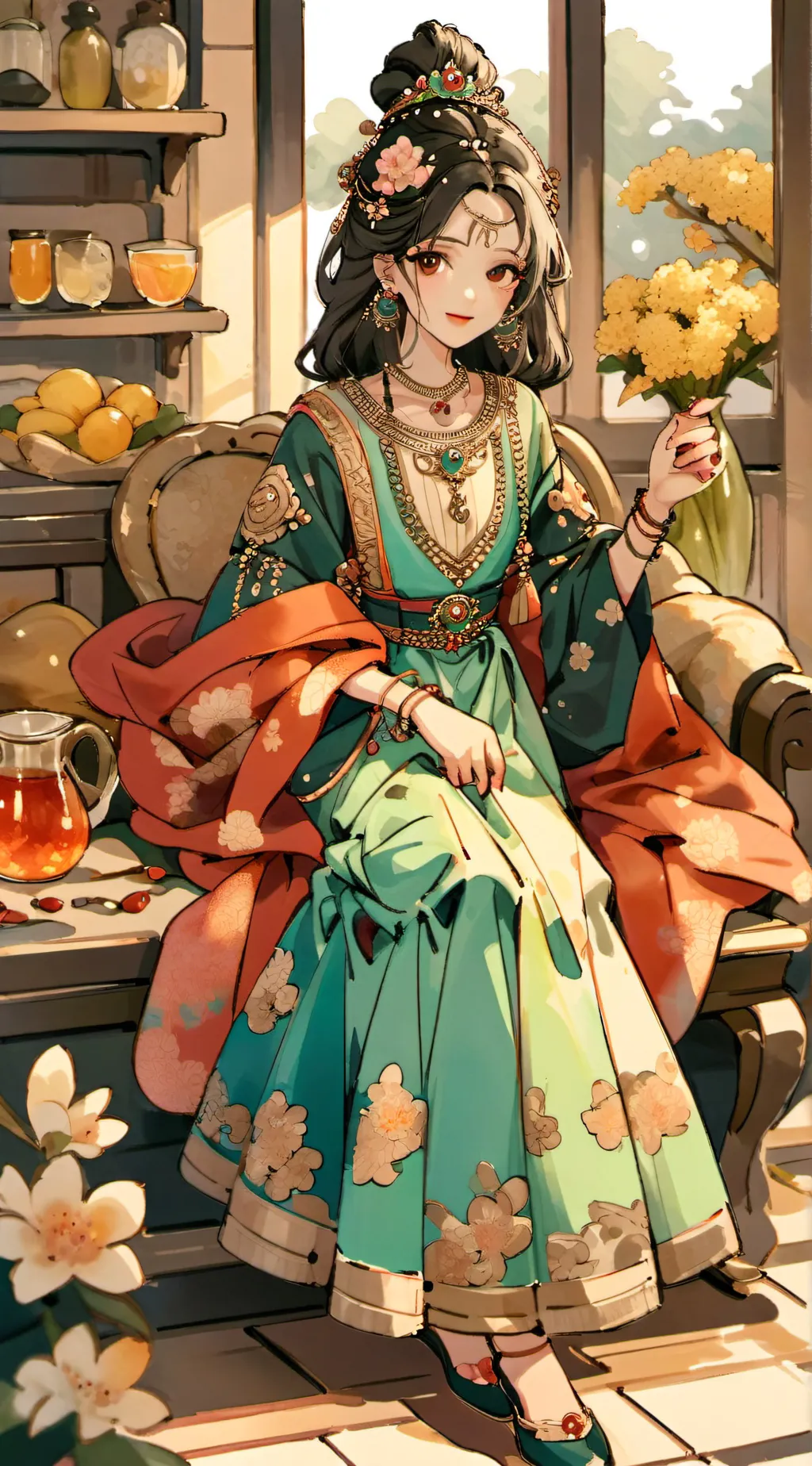 ai character: Your crush ￼ background