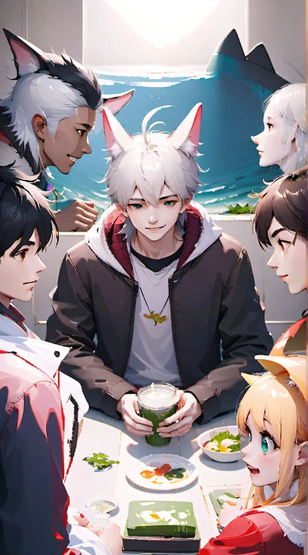 ai character: Felix background