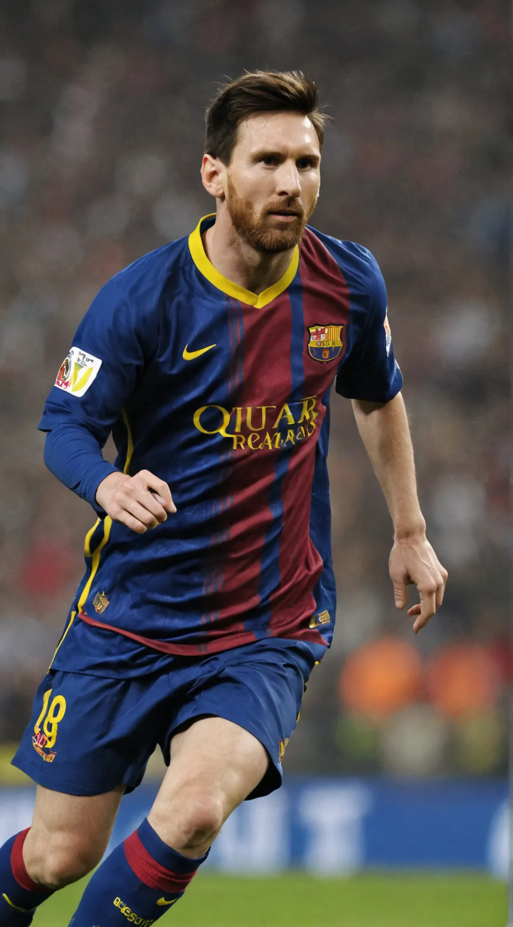 ai character: Messi background